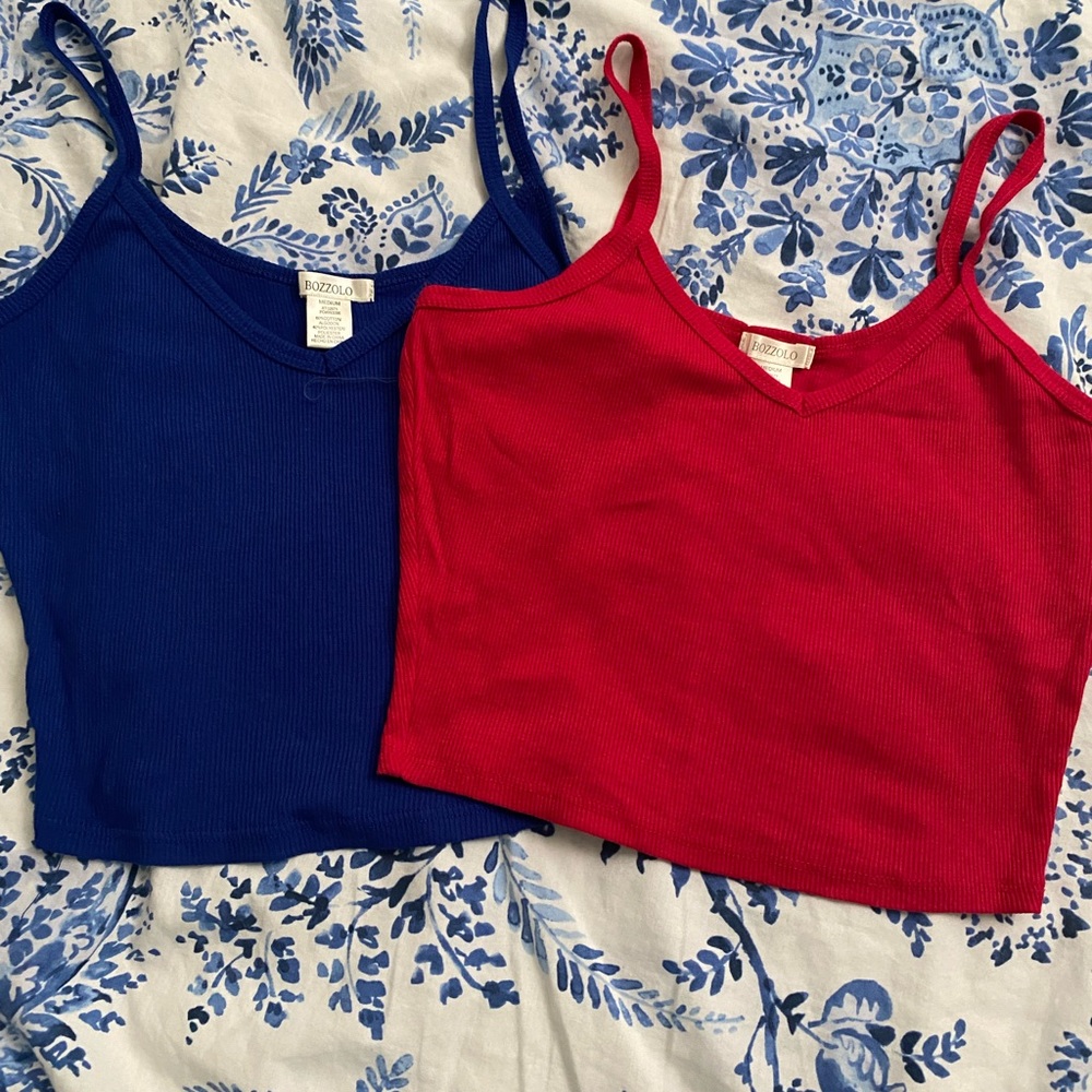 Crop Top Bundle 💙❤️💙